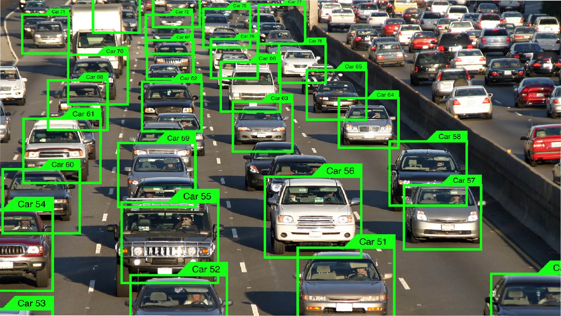 Détection intelligente des véhicules